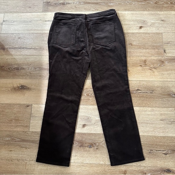 Quince Women’s Organic Stretch Corduroy Straight Leg Pants in Espresso Sz 16 NWT - Picture 10 of 10